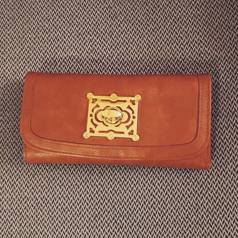 Target Cognac Wallet